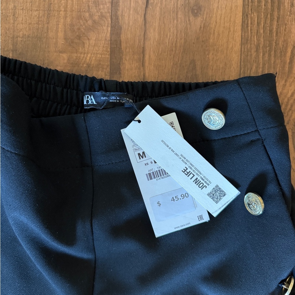Zara Black Ankle & Cropped Jeans